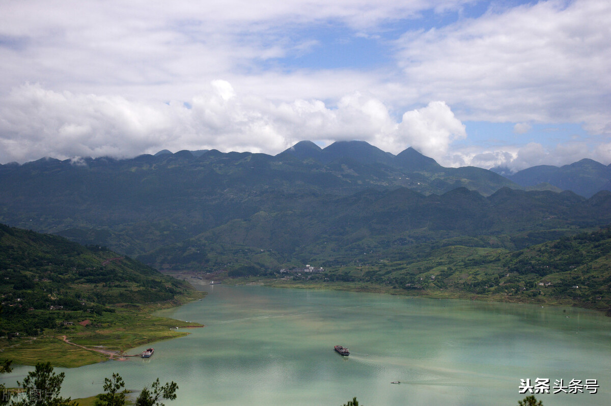富春江一线江景,杭州钱塘江富春江