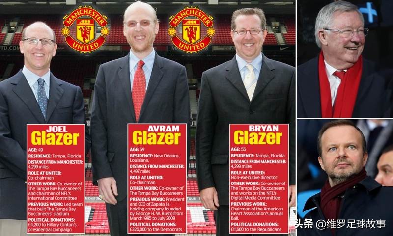 格雷泽家族出售曼联最新消息,曼联是格雷泽家族空手套白狼吗