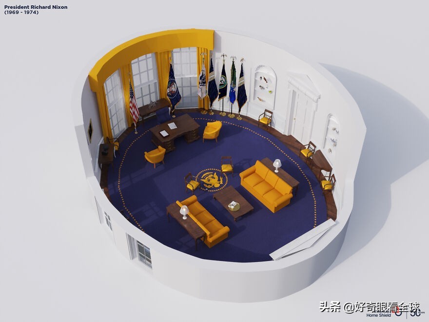 盘点特朗普拜登,拜登布置办公室与特朗普有何不同