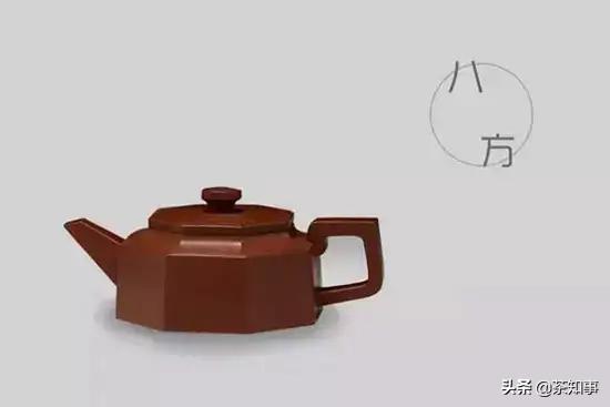 紫砂壶简短介绍,紫砂壶的壶型种类图解