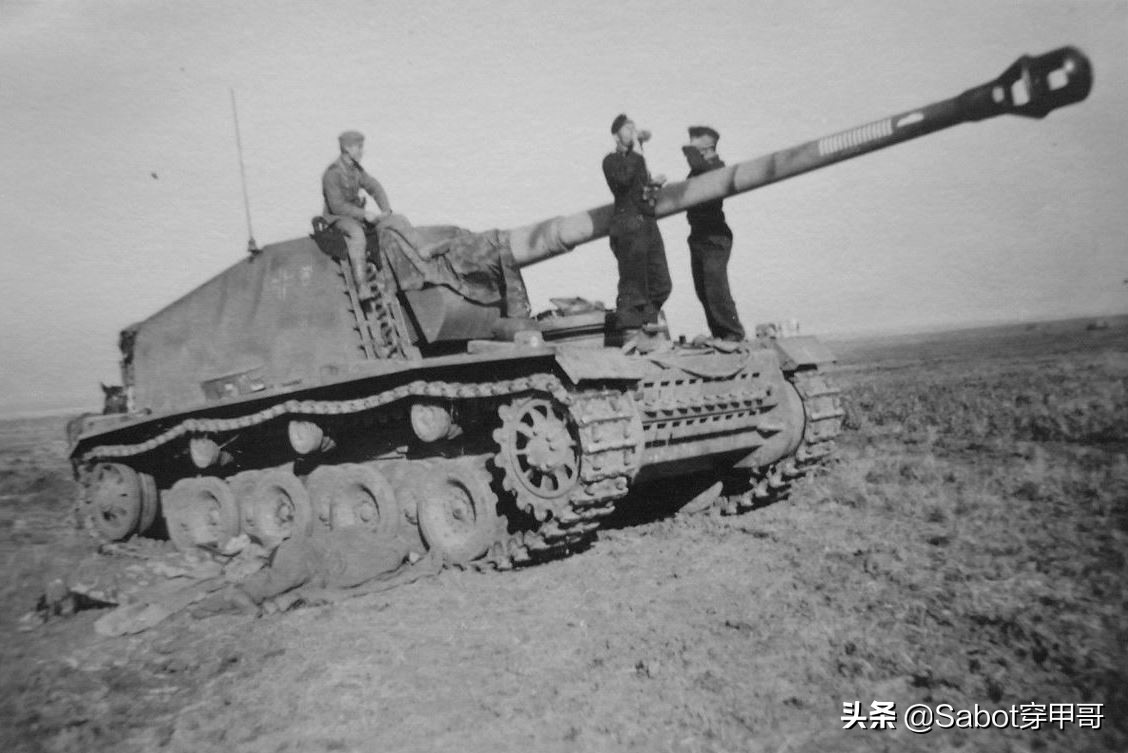 二战德国18吨半履带牵引车,二战188吨重的坦克