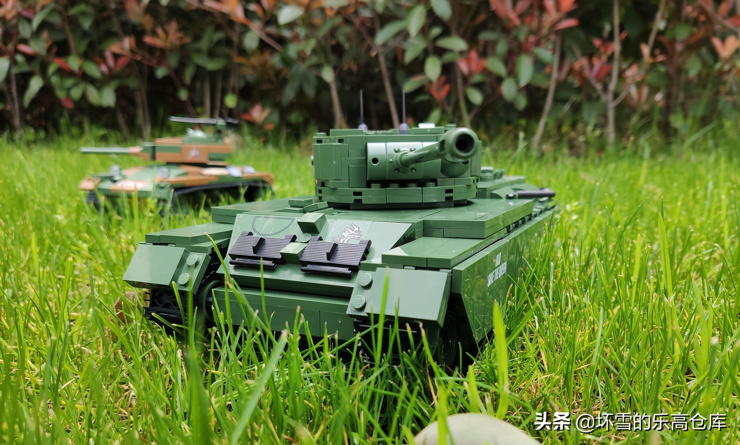 车可以吃胖，红茶不能洒：cobi积木百夫长mk1图文测评