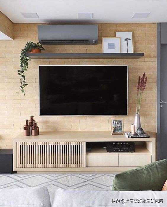 满墙电视柜是鸡肋设计吗,满墙电视柜高级感设计