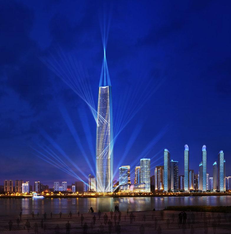 武汉绿地中心停机坪世界第二高,武汉绿地中心大厦是中国第一高吗