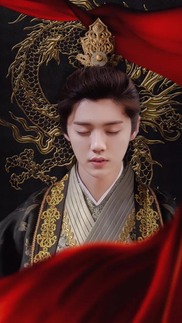 鹿晗壁纸浅蓝色系,鹿晗壁纸皮衣