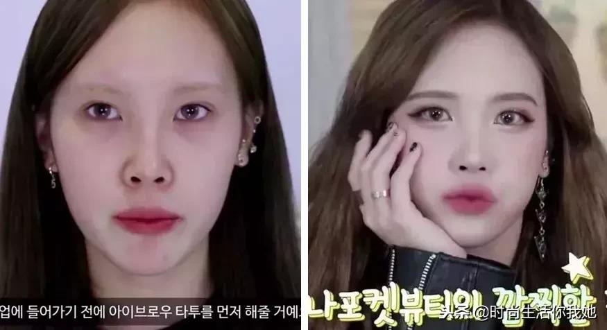 最近流行的眼影妆,适合下眼睑的液体眼影