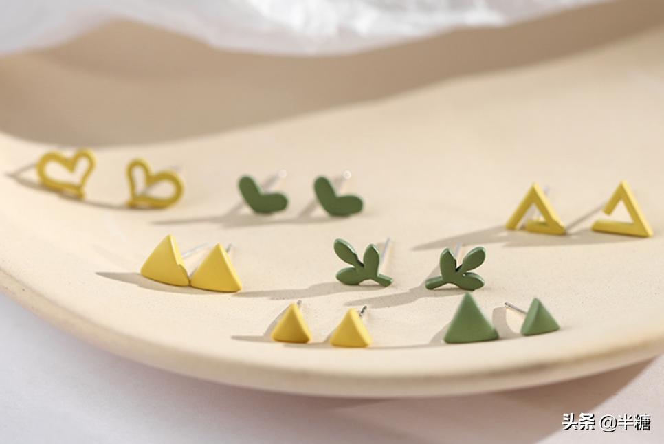 项链耳环戒指轻奢小众高级感正品,首饰小众项链耳环戒指