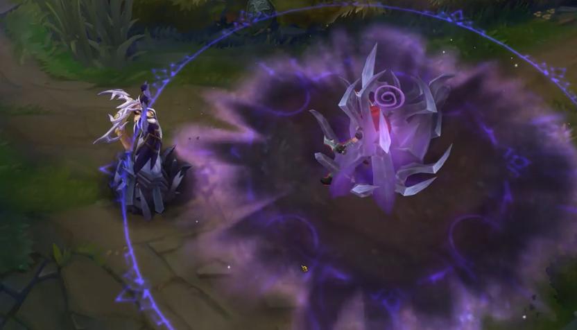 lol安妮冰霜烈焰皮肤特效,lol冰霜女巫皮肤反场