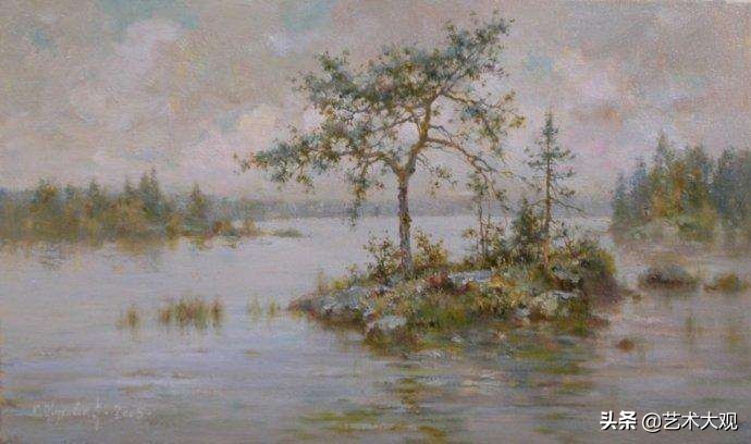 尤里奥布霍夫国画,尤里奥布霍夫作品