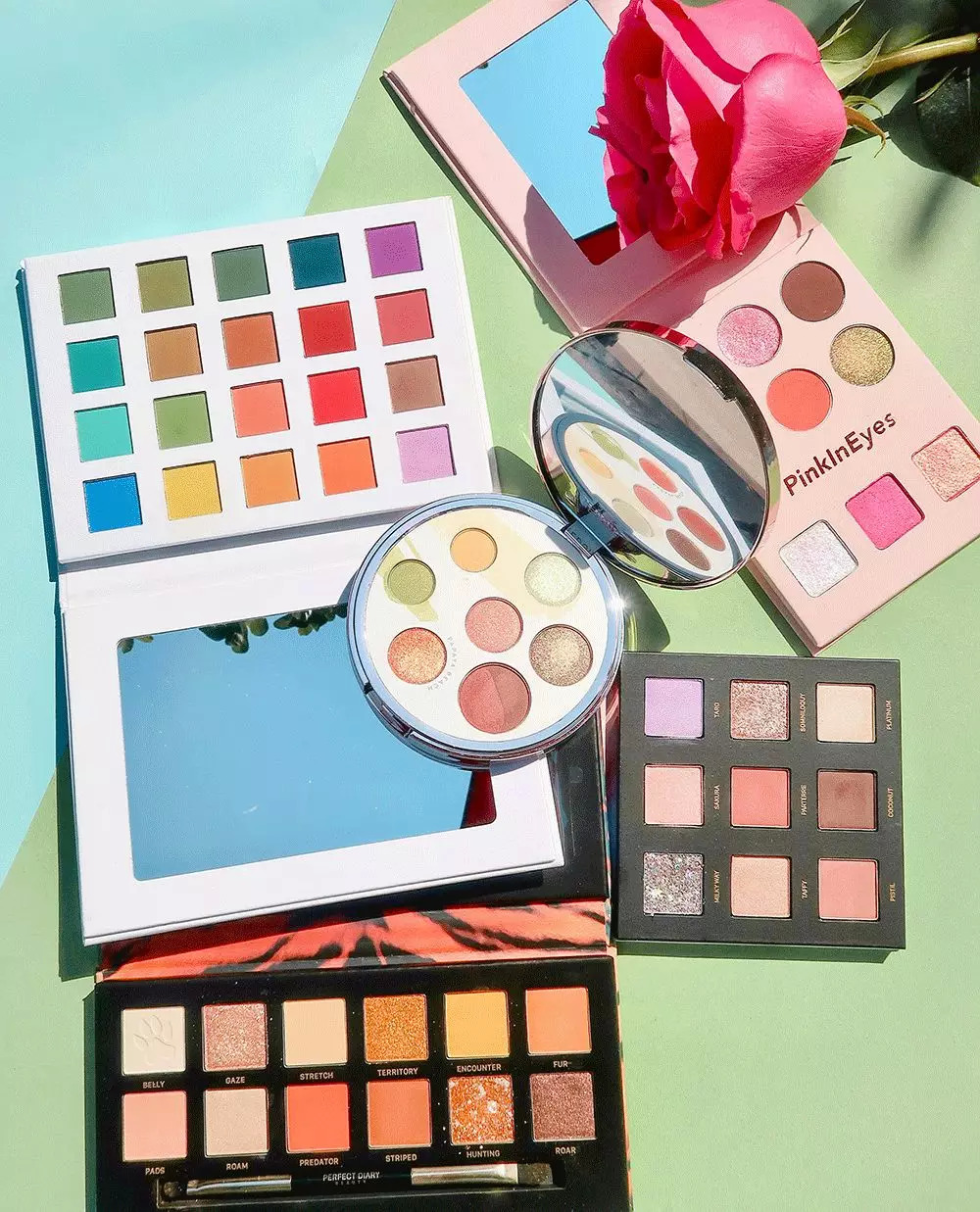 不用代购的平价产品有哪些,超高颜值的国货眼影盘