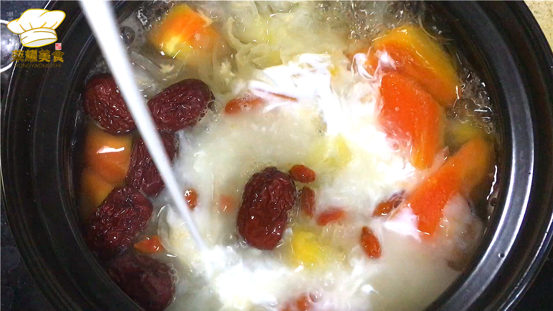 零失败的银耳木瓜糖水,木瓜银耳西米糖水广东做法