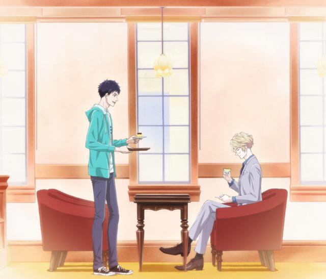 这部动画双男主设定，美艳商人和正直青年，大魔王与“人妻”