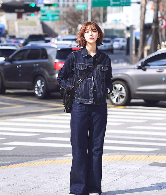 韩国小姐姐居家时尚穿搭,韩国小姐姐的穿搭有多好看