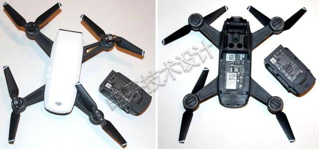 拆解大疆mini无人机,拆解大疆spark无人机
