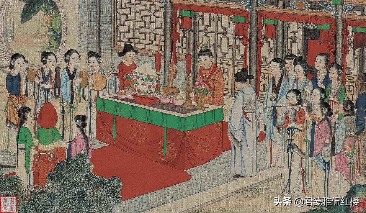 贾母临死前才明白的道理,贾母看林黛玉死哭了