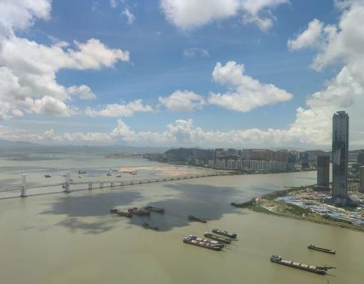 珠海能看到澳门烟花夜景的酒店,珠海哪个酒店可以看澳门夜景景点