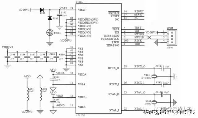 单片机外围结构图,单片机外围电路设计