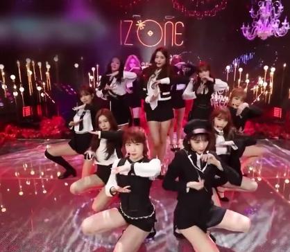 izone打歌舞台完整版,izone打歌表演