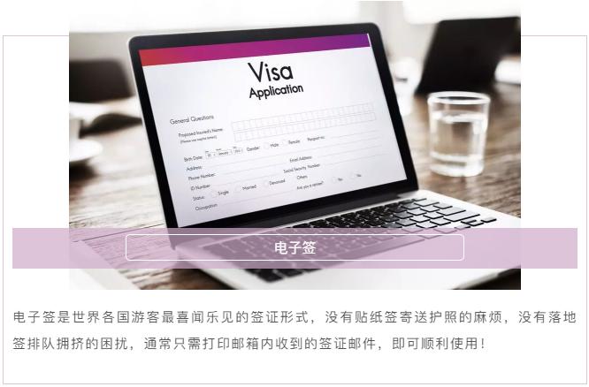 收藏各国签证,哪些国家可以签电子签