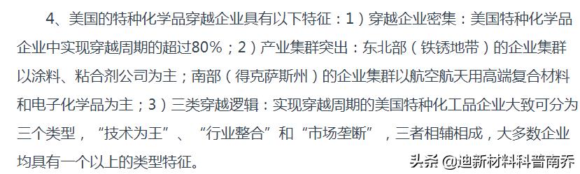 M国牛得很的巨头：塞拉尼斯、杜邦、道康宁（外行可能不了解）