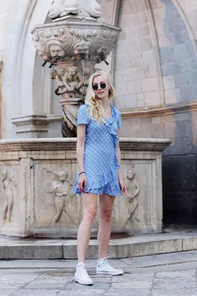 秋冬高帮潮流百搭运动鞋穿搭,适合夏天穿搭配裙子的高帮鞋