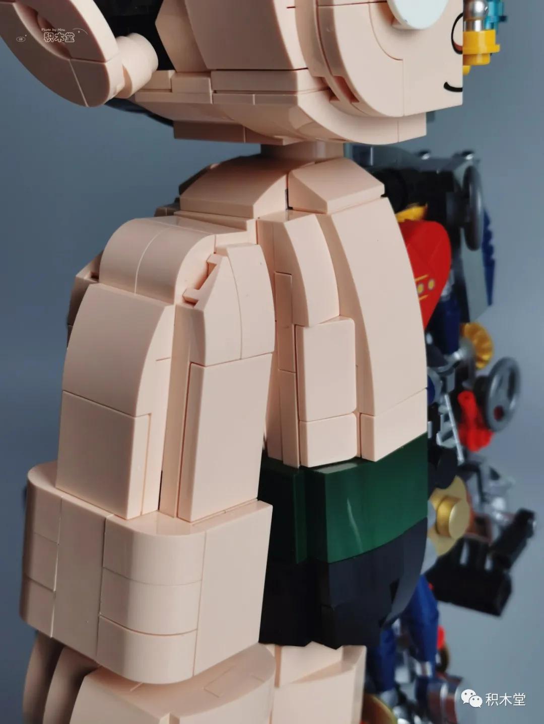 铁臂阿童木70周年展示盒,铁臂阿童木积木测评