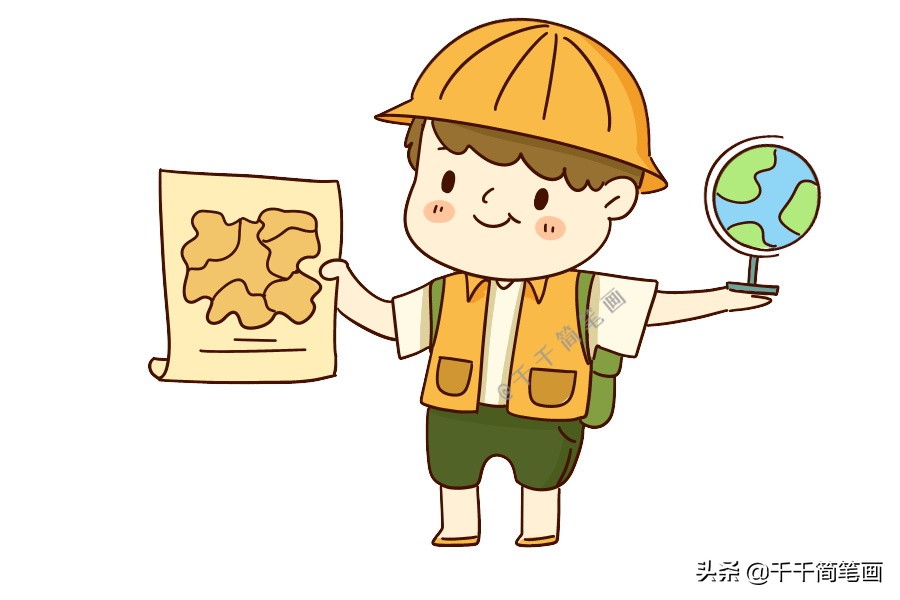 教画q版人物,教画画人物q版