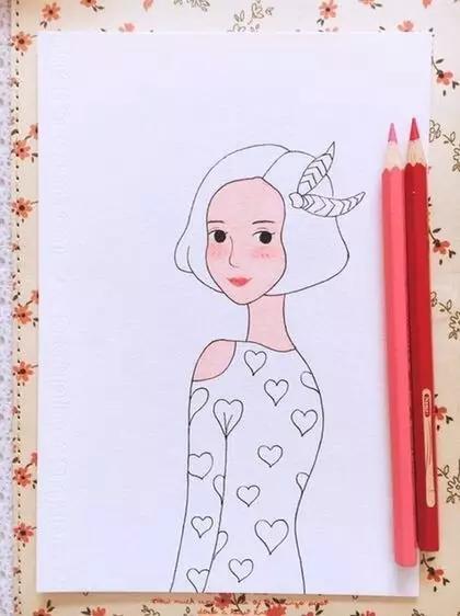 手绘头发涂色教程马克笔,touch马克笔80色手绘教程