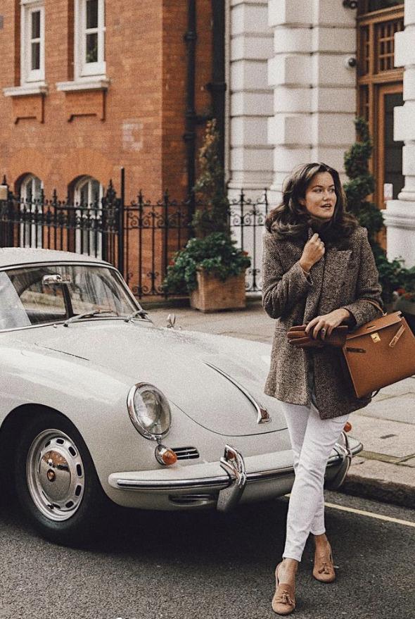 要保暖又要不臃肿,英伦风怎么穿才好看