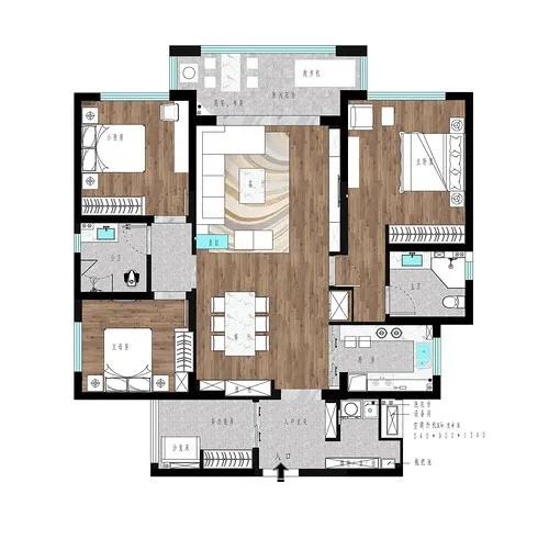 牡丹舸小户型,长沙牡丹舸样板房