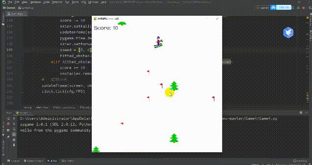 python制作最简单的小游戏,手把手教你使用python设计小游戏