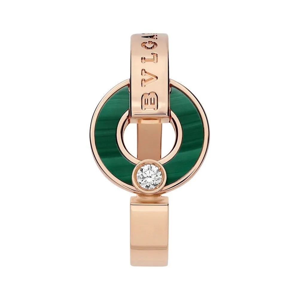 宝格丽地中海的橙色高级珠宝项链,宝格丽项链黑陶瓷慈善款戒指