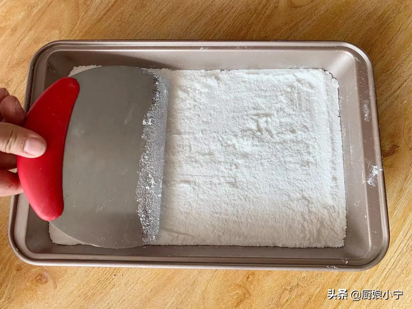 李子柒自制桂花米糕,李子柒蒸米糕加桂花