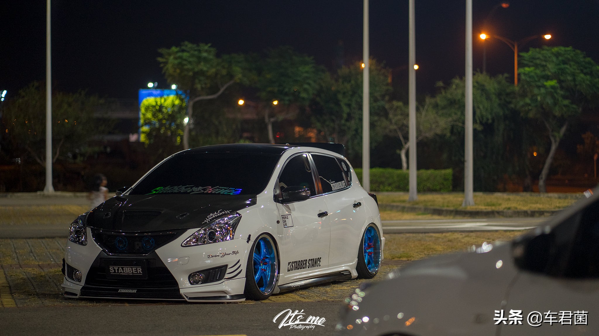 骐达车友台湾版尾灯,日系骐达改装