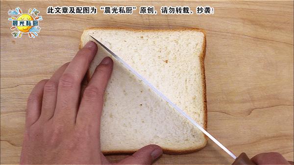 花生酱起酥吐司,厚片吐司花生酱