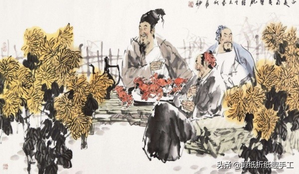 剪一幅凌霜怒放的菊花，简单有趣，上手就会