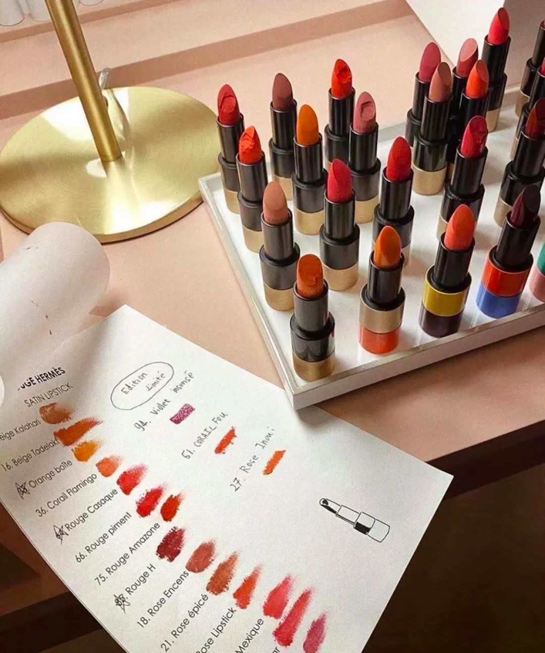 爱马仕口红不踩雷色,爱马仕吐槽