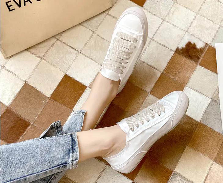 好看舒适超显脚白的鞋,高端上档次时尚小白鞋显瘦夏季