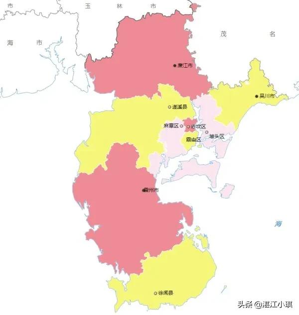 广东最美海滨城市湛江,广东湛江属于什么区