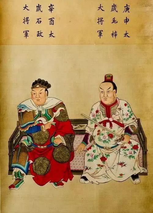 六十甲子神全图，看看自己的本命太岁神是谁