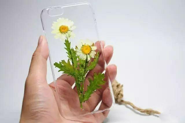 买手机送的透明壳,太难看?小姐姐教你做出最美“花壳”,收藏