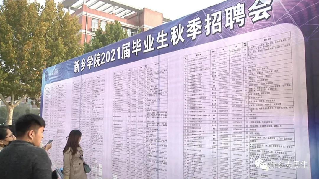 新乡学院校招单位,新乡学院校园招聘都在几月