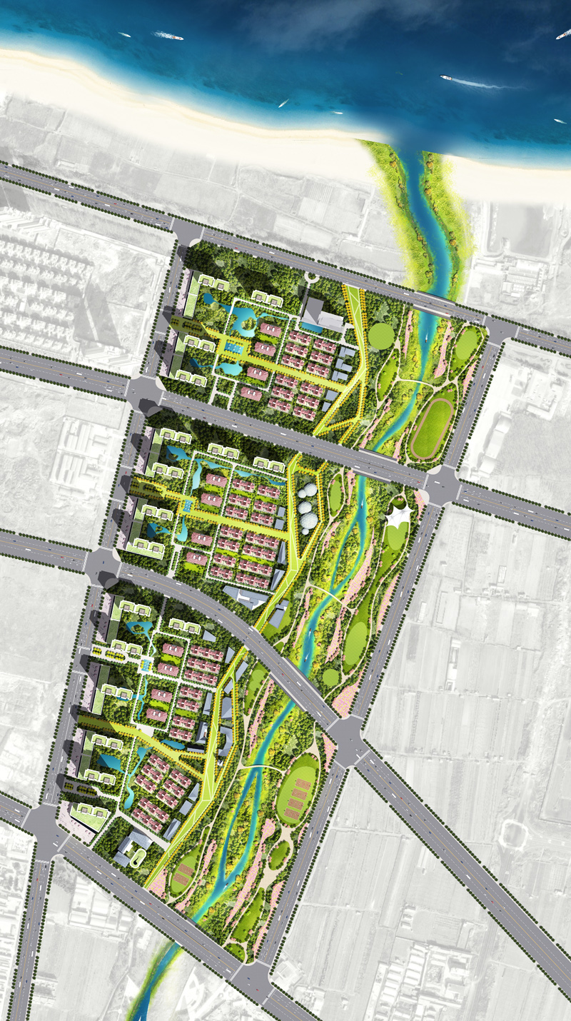 烟台黄海岸新区规划图,烟台北大川度假小镇