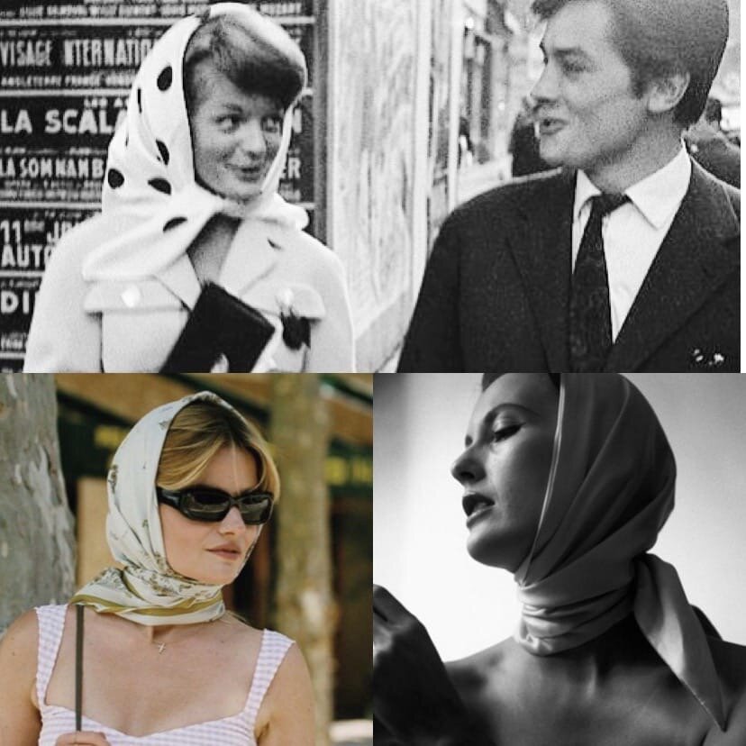 钩宽发带头巾100种图解,头巾的时尚戴法