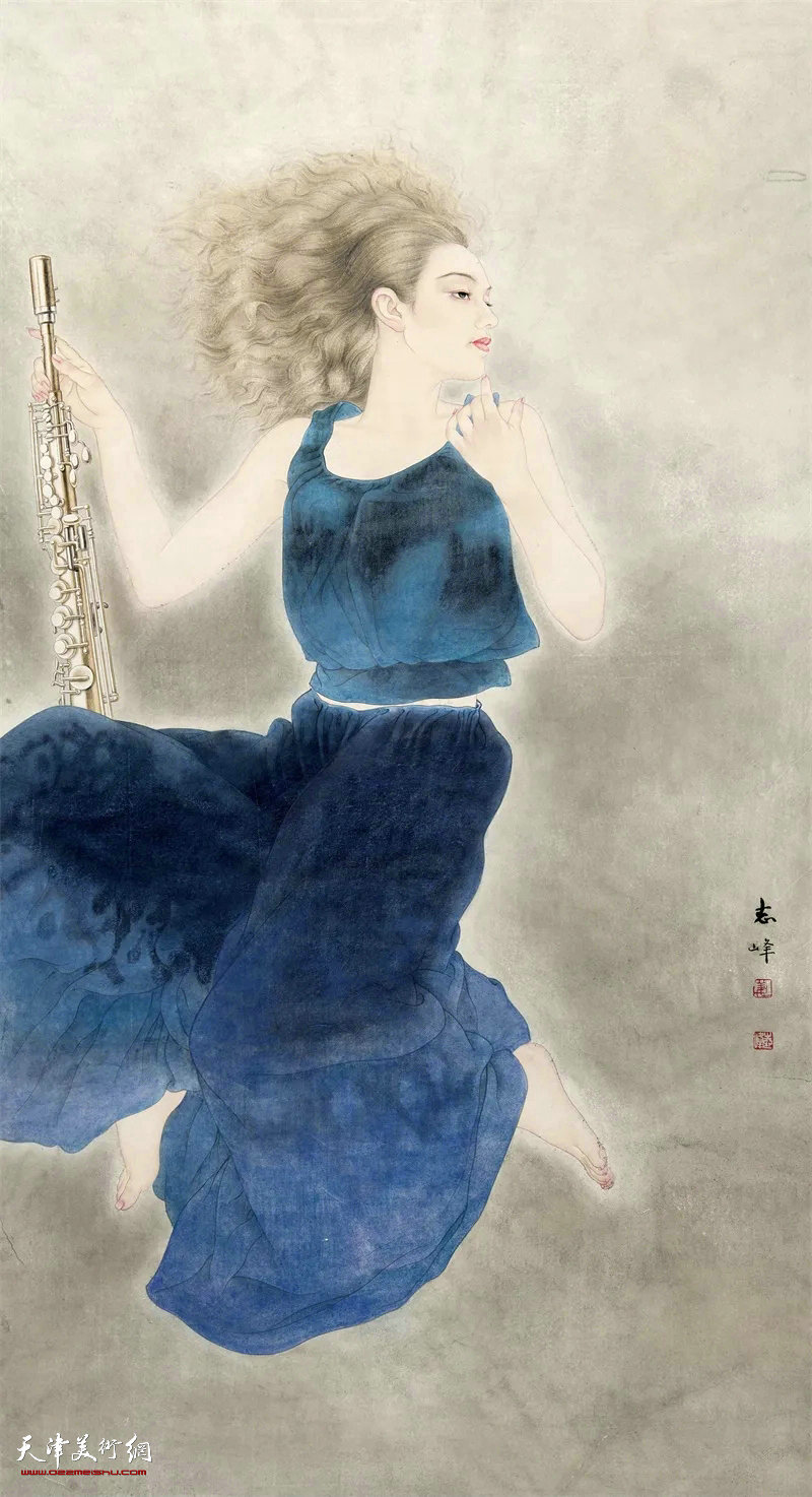 第五届中国当代工笔画大展,工笔人物画展