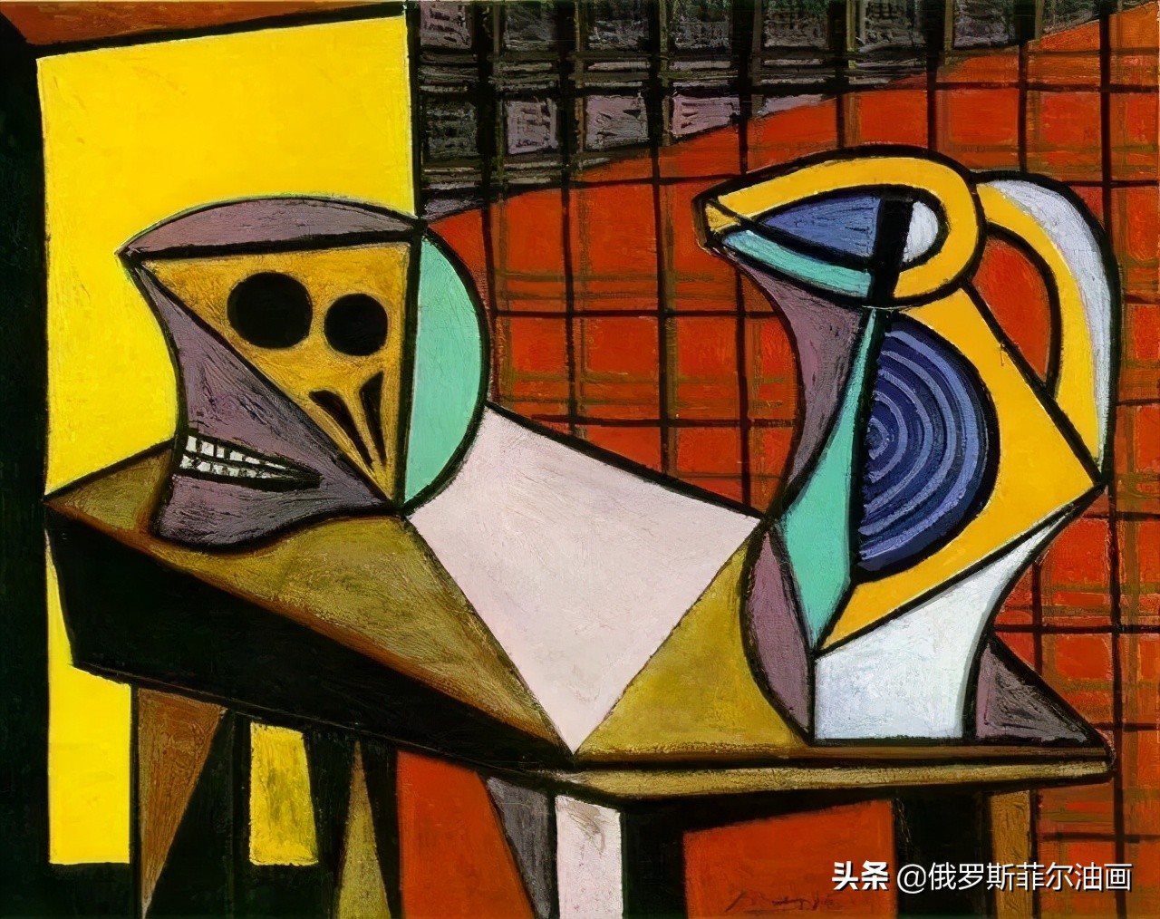 绘画毕加索二次创作经典作品,毕加索最著名的十幅画图片