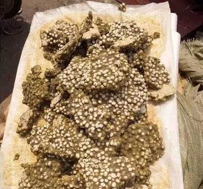 传统美食酱豆子,豫东小老妹卖的酱豆