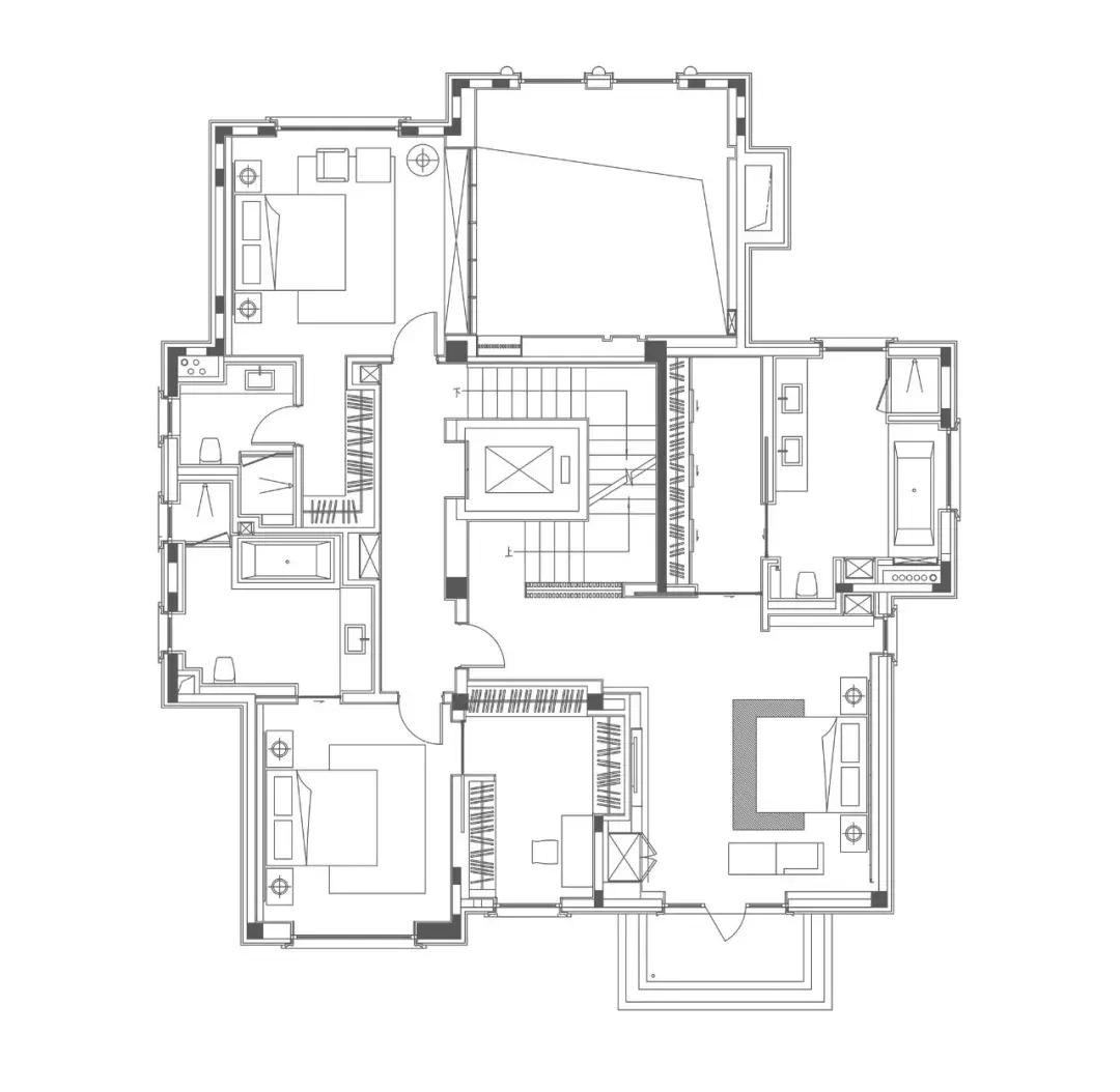 624㎡融创北京壹号庄园独栋别墅：静妙和谐，聆享现代艺境