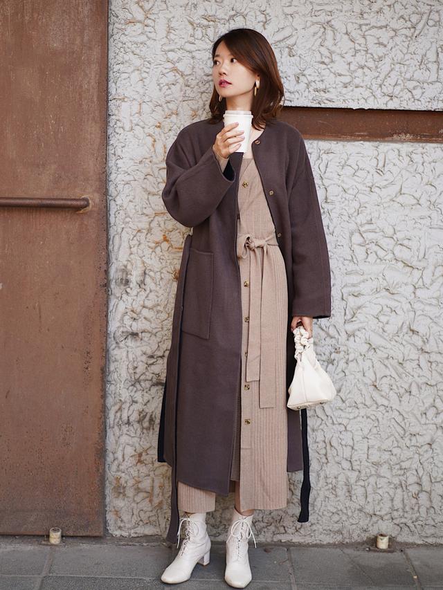 长大衣怎样穿搭最好看,长大衣适合穿什么款式的裙子