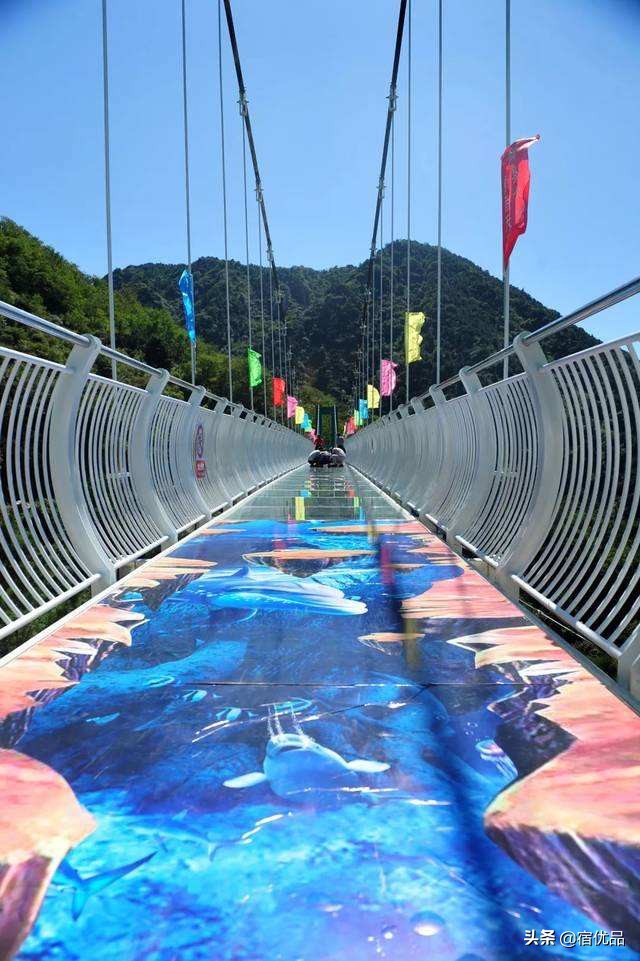 安吉藏龙百瀑5.1一日游,安吉浙北大峡谷玻璃栈道漂流